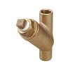 Everflow Sweat Y-Strainer with Stainless Steel Mesh Screen, Cast Brass Filter Valve 2" 100C200-NL